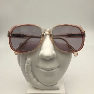 Vintage Safilo Contempora Prescription Translucent Oval Glasses Frames